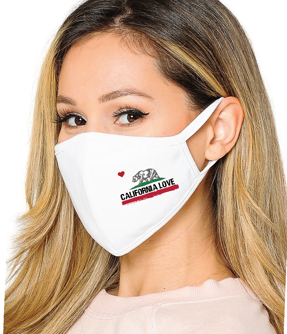 Face Mask-Multi Color Logo