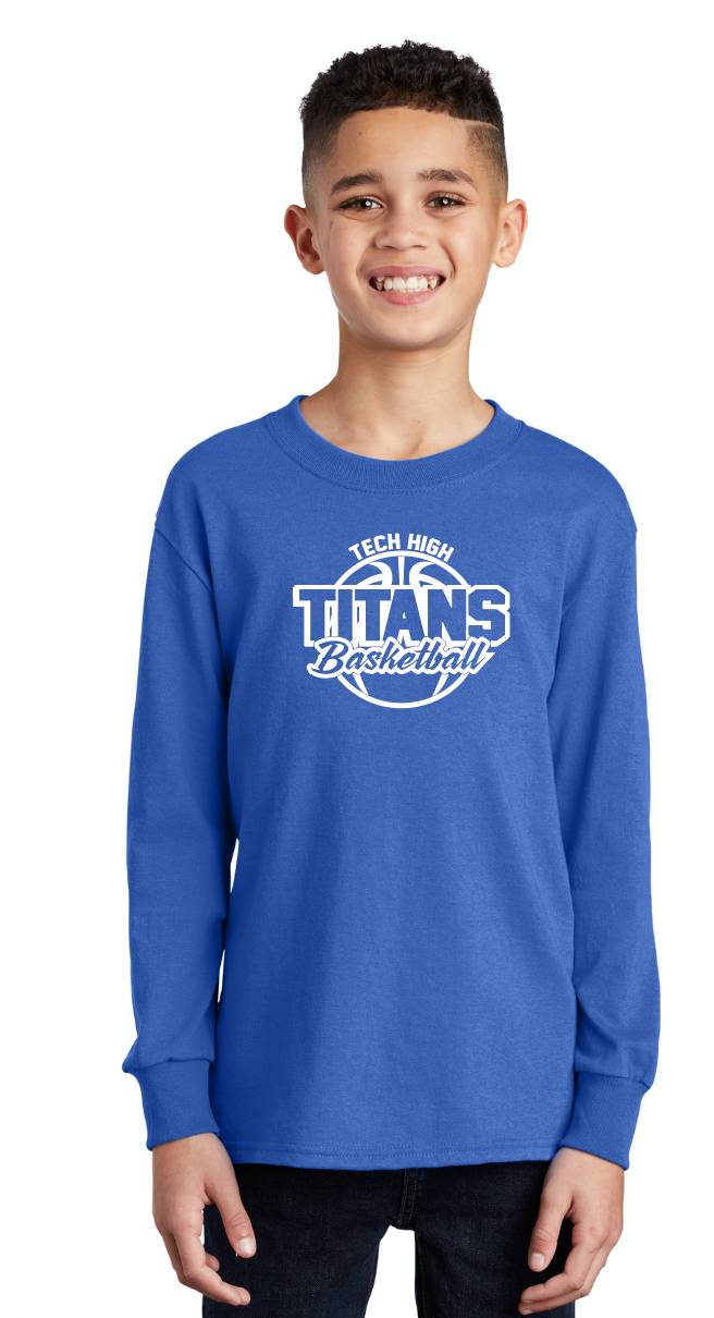 Tech High Basketball - Long Sleeve Shirt